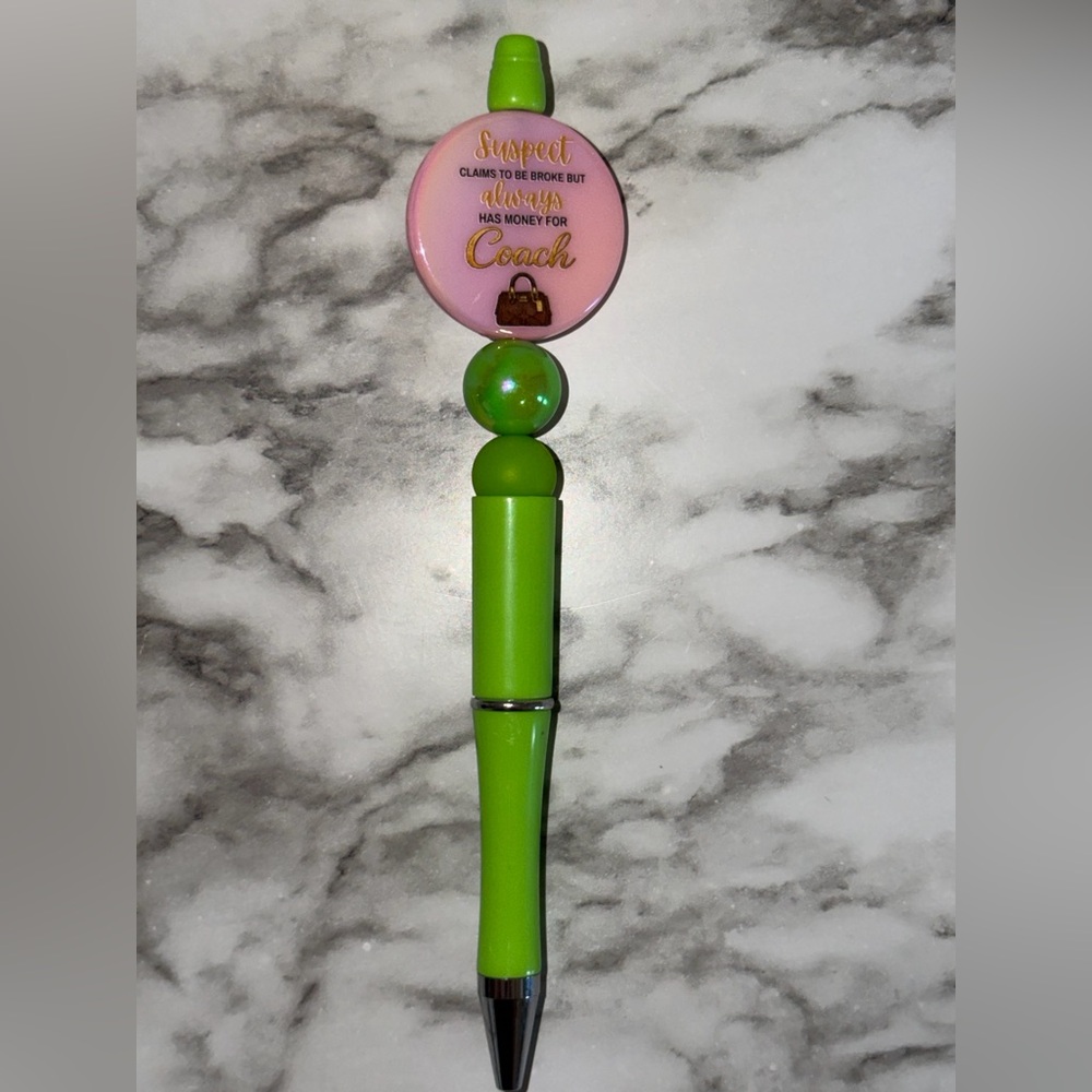 Funny purse pen